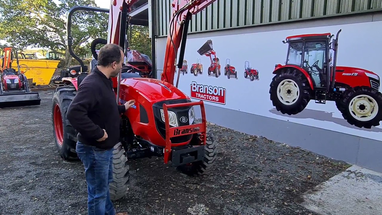 Branson Tractor F50 Hydro Walk-around and Overview