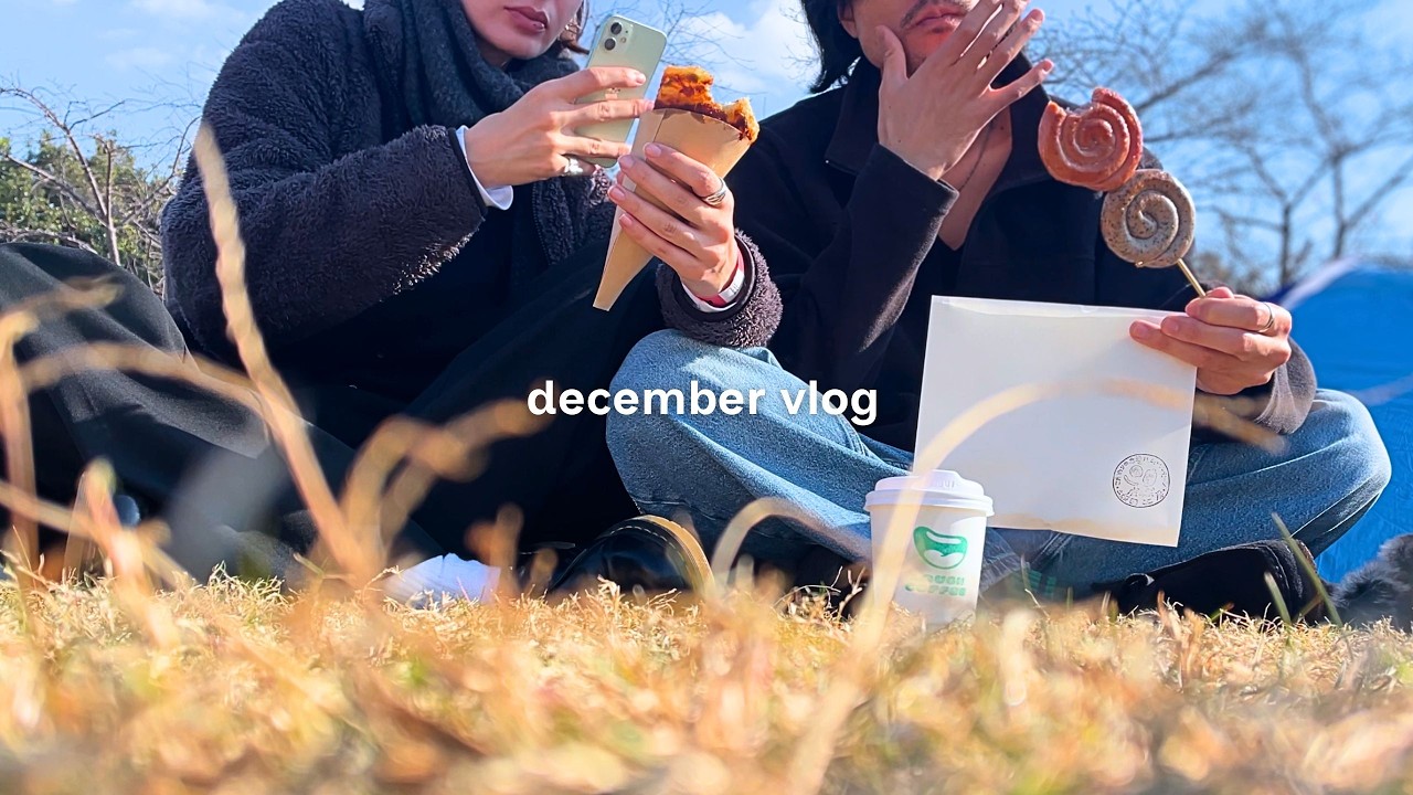 cozy winter days in japan 🧣 finding joy at flea market & holiday mood | | homebody vlog