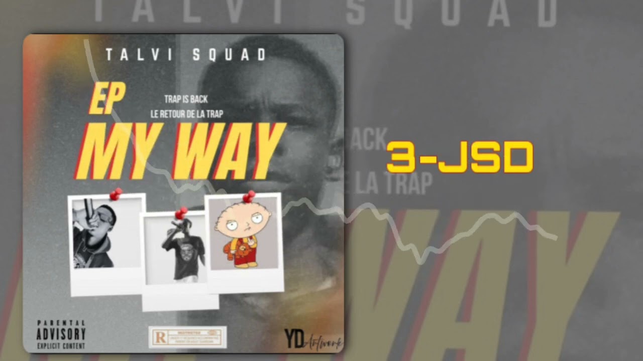 Talvi Squvd_je suis desolé_EP MY WAY (audio visualizer 2k25)