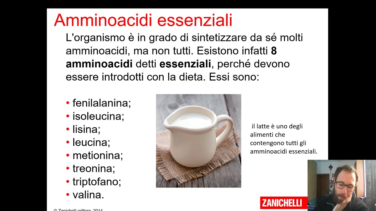 Amminoacidi, peptidi e proteine