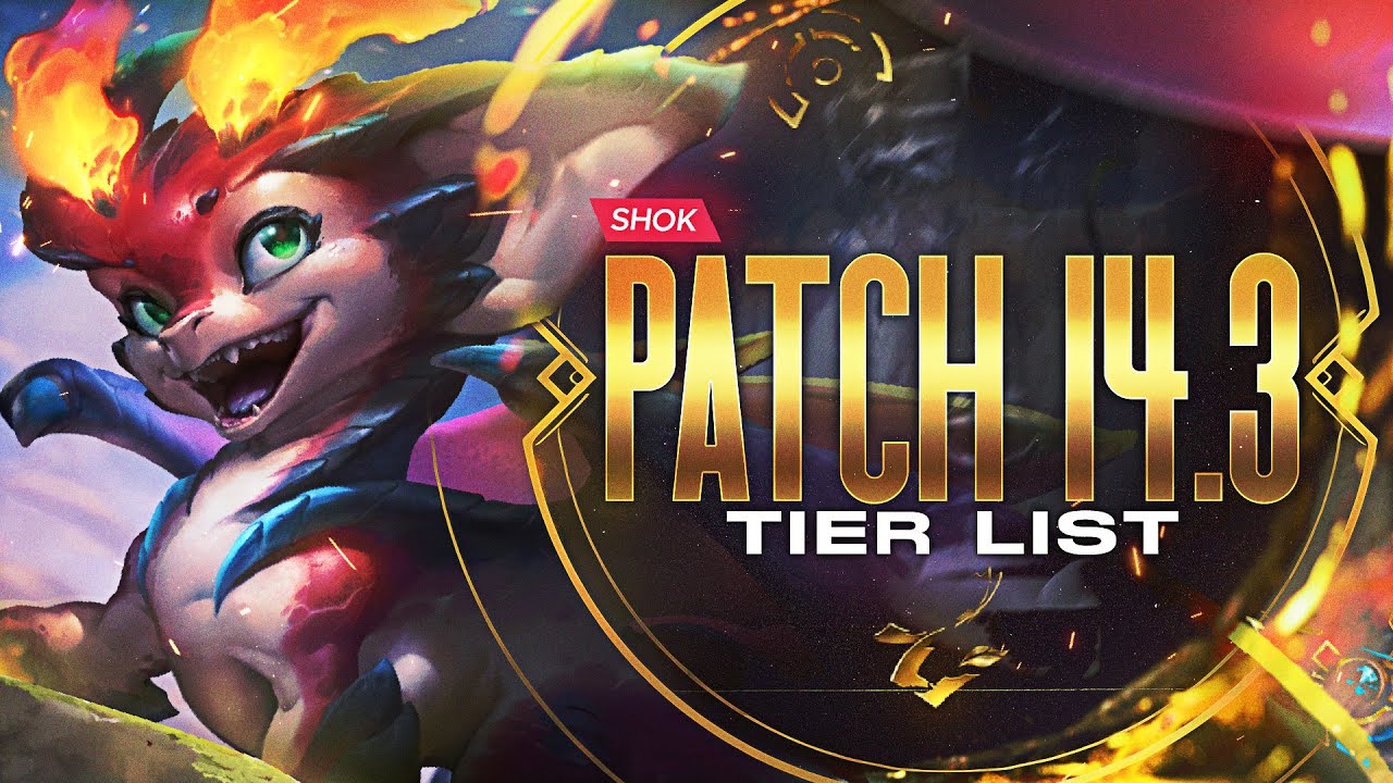 14.3 MID LANE TIER LIST