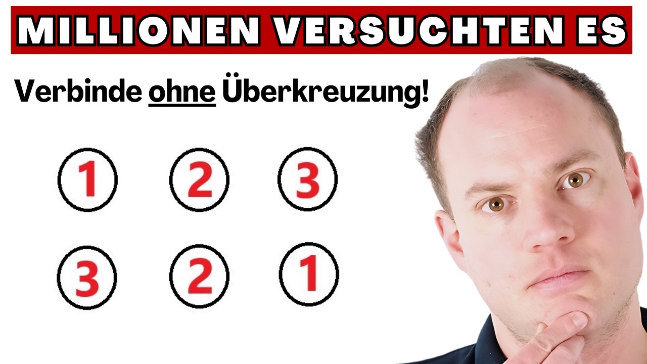 Beißt du dir an diesen 3 kleinen Denkaufgaben die Zähne aus?