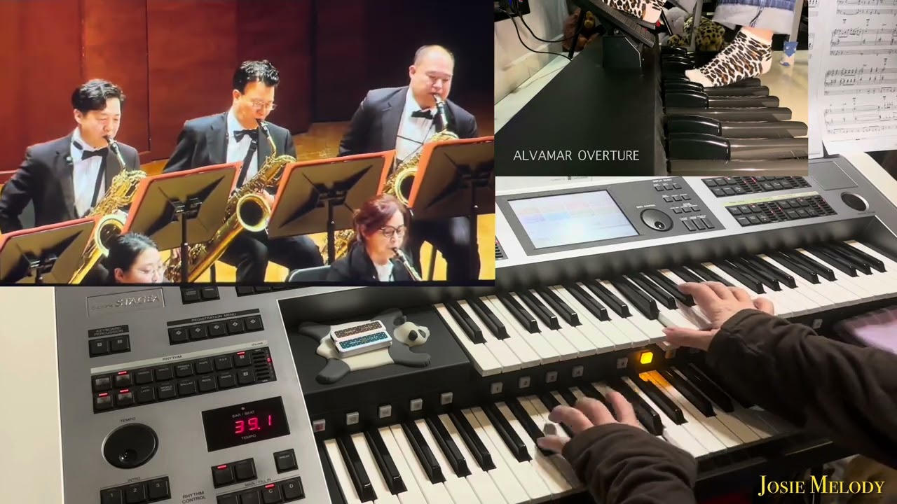 Alvamar Overture (James Barnes) - Yamaha Electone ELS02C