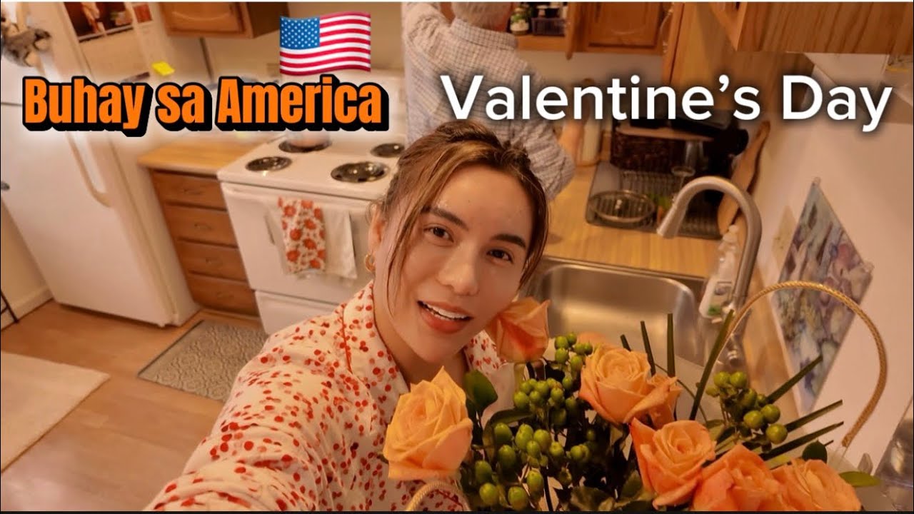 My first Valentine’s Day in america 🇺🇸/ tiara bernales / America vlog