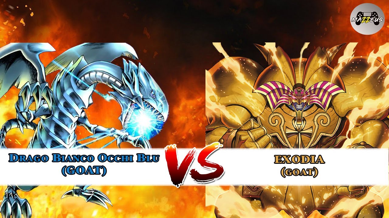 Drago Bianco Occhio Blu (GOAT) VS Exodia (GOAT) - Duello Yu-Gi-Oh! ITA