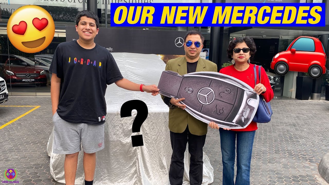 MY NEW MERCEDES CAR DELIVERY !! 😍🔥