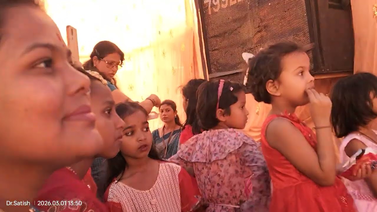 Annual function in MSR Sainik School participated by Shreyashi & her friend. 