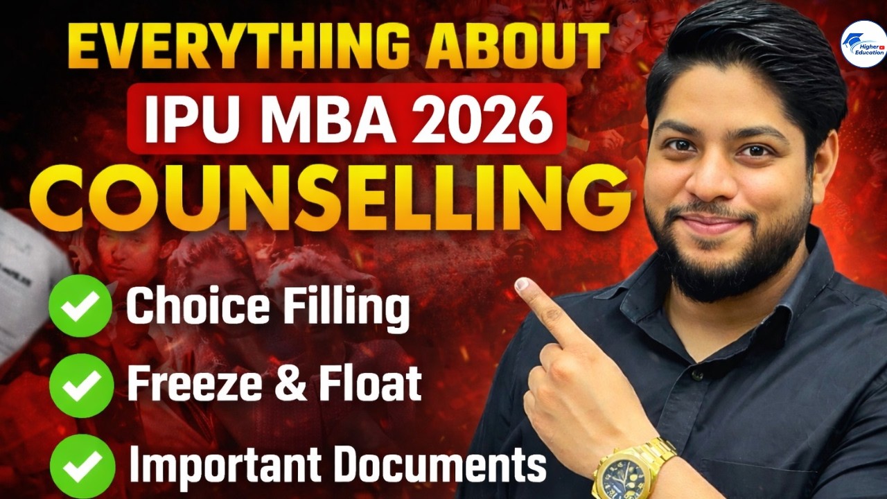 IP University MBA Counselling Process 2026 | Step by Step Centralized Counselling After CAT #mba