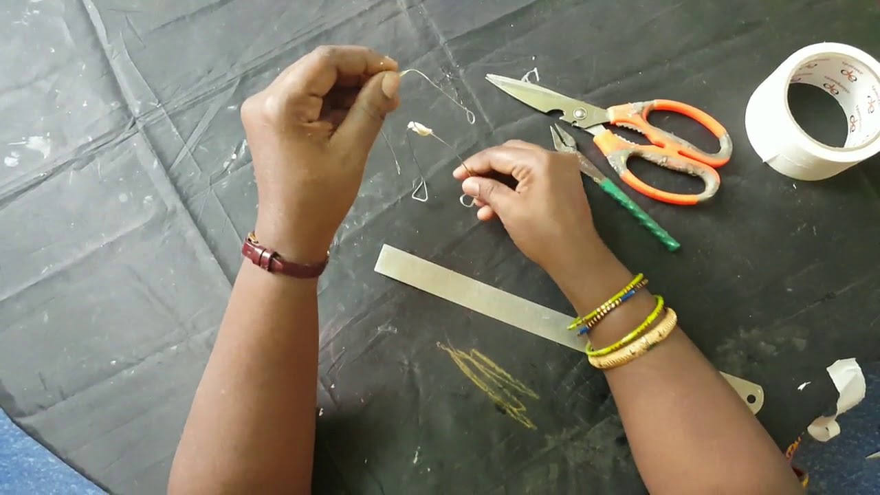 how to make paper mache salsa dancing doll with tissue paper - craft work - doll making - diy crafts