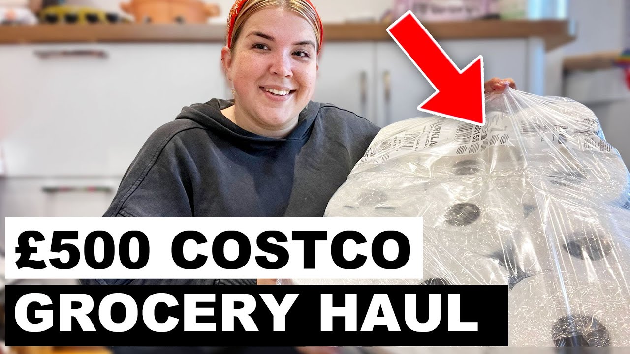 I SHOULDN'T HAVE BOUGHT THESE!! £500 COSTCO GROCERY HAUL! | YASMINE CAMILLA