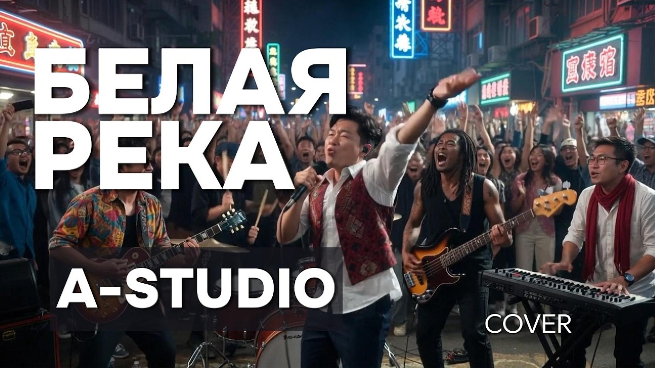 Белая Река 🚣&zwj;♂️ | Культовый хит А-Студио 🎹 | Cover | A-Studio | White river |