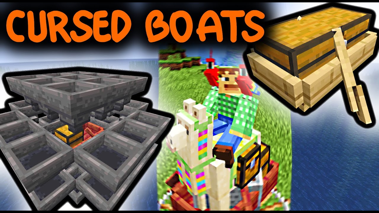 9 Chest Boat Tricks in Minecraft!