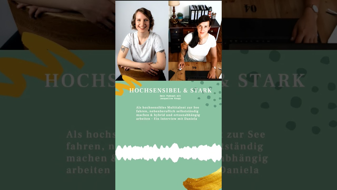 Als hochsensible Scanner Pers&ouml;nlichkeit beruflich seinen Weg finden / Podcast Hochsensibel & Stark