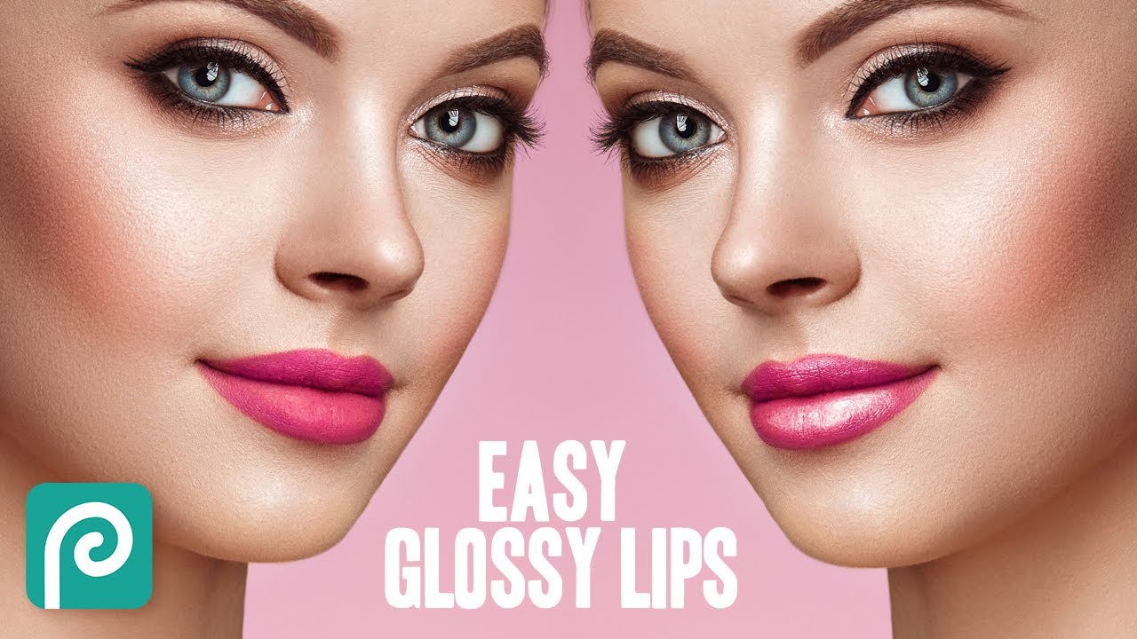 Photopea Tutorial: How to Create a Glossy Lip Effect
