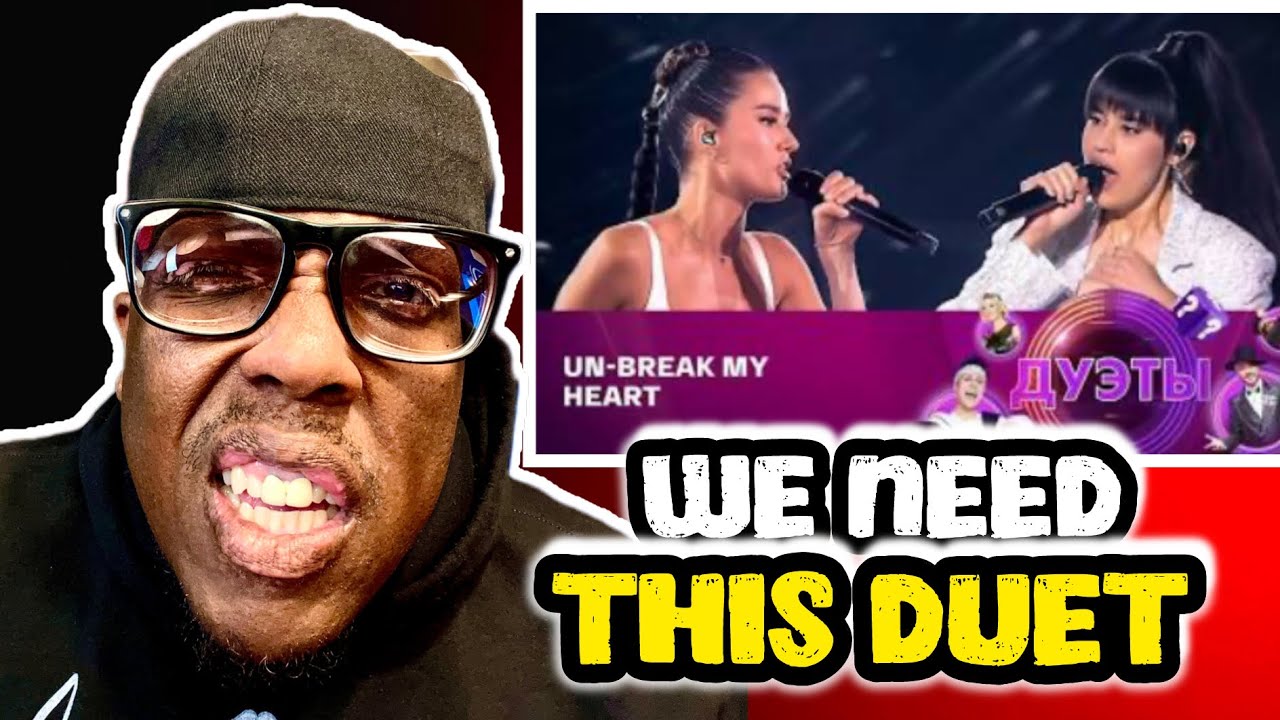 Gangster Rapper REACTS to Diana Ankudinova & Julia Parshuta -Unbreak My Heart (The show The Duets)