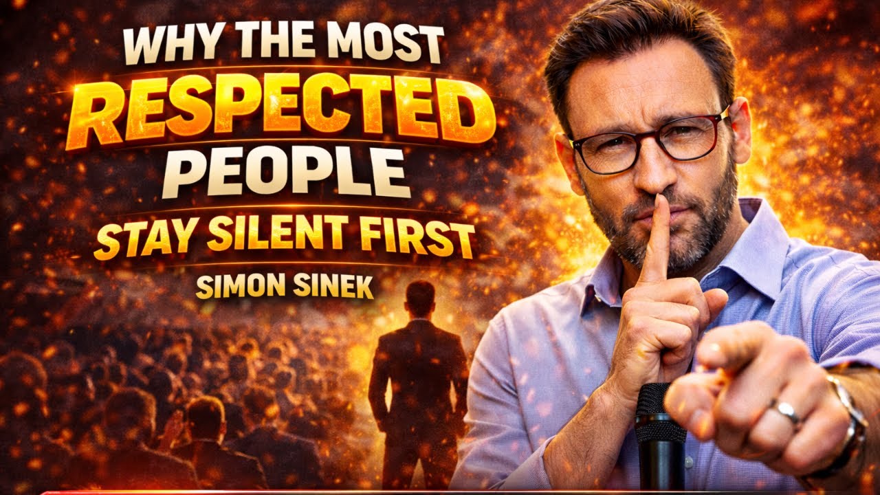 Why the Most Respected People Stay Silent First.. BY Simon Sinek BEST POWERFUL MOTIVATIONAL SPEECH.!