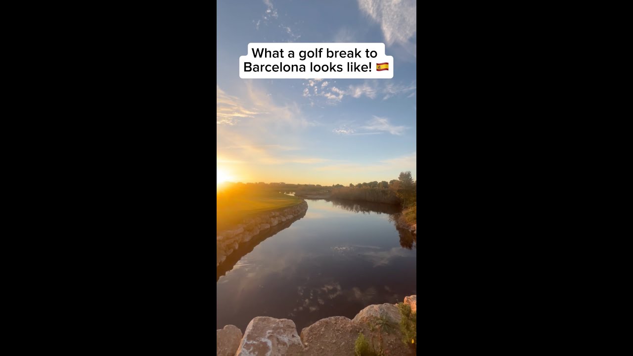 A golf break in Barcelona