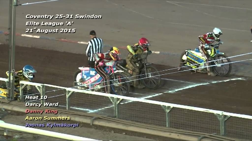 Darcy Ward Coventry vs Swindon 210815