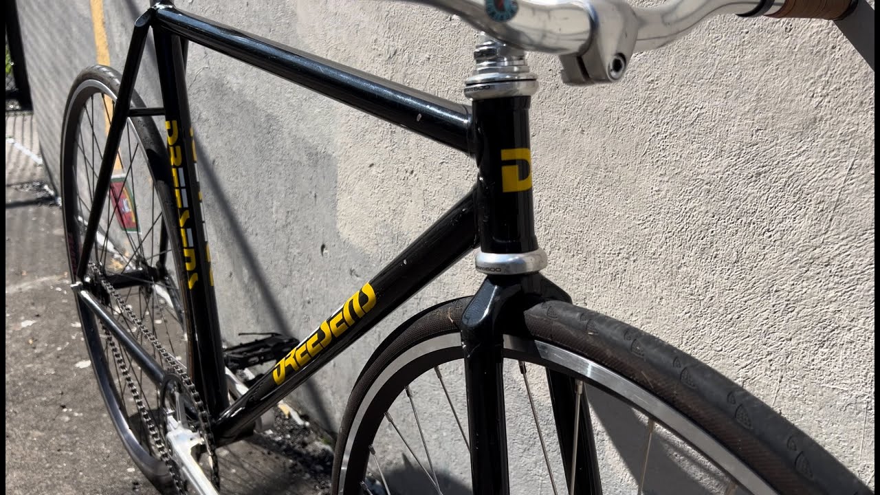 Custom Steel Fixed Gear?!? | Colin's Dreesens Track Bike