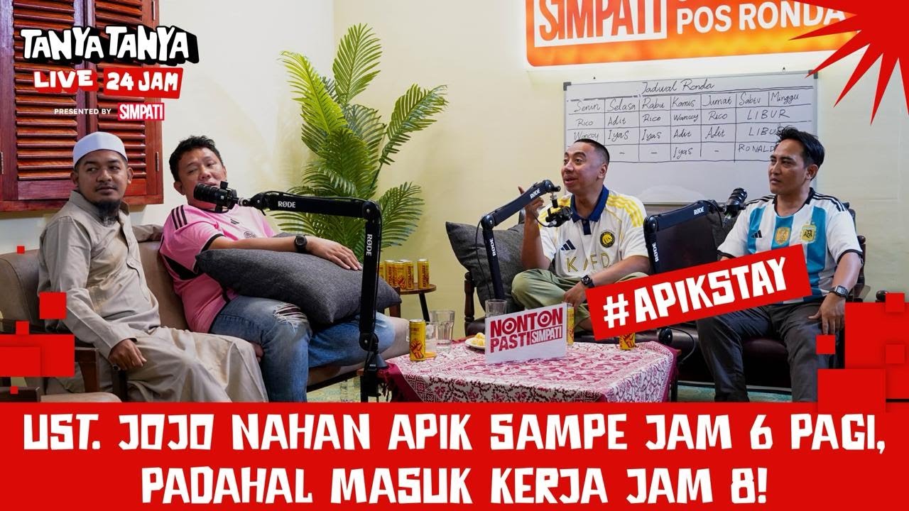 UST. JOJO NAHAN APIK, PADAHAL NGANTOR JAM 8 PAGI! | TanyaTanya Live 24 Jam with Ust. Jojo, Apik