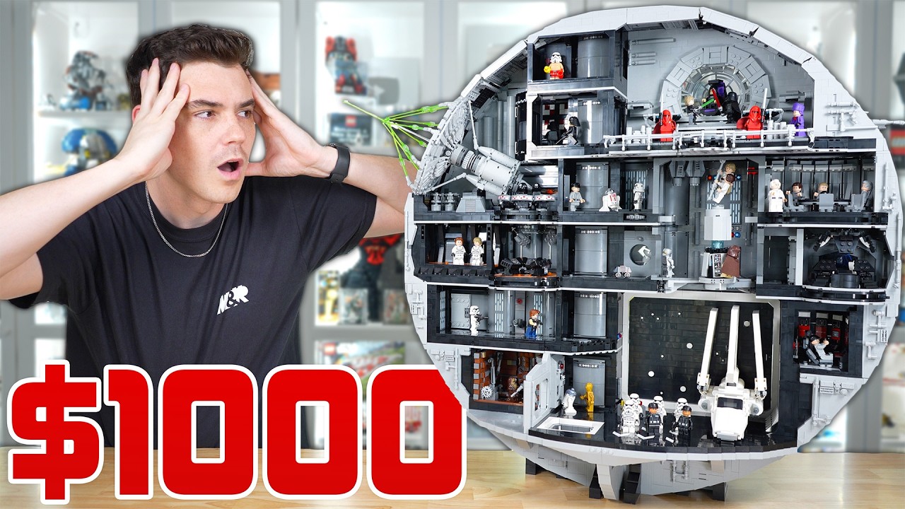 Обзор LEGO Star Wars UCS DEATH STAR за 1000 долларов! (2025)