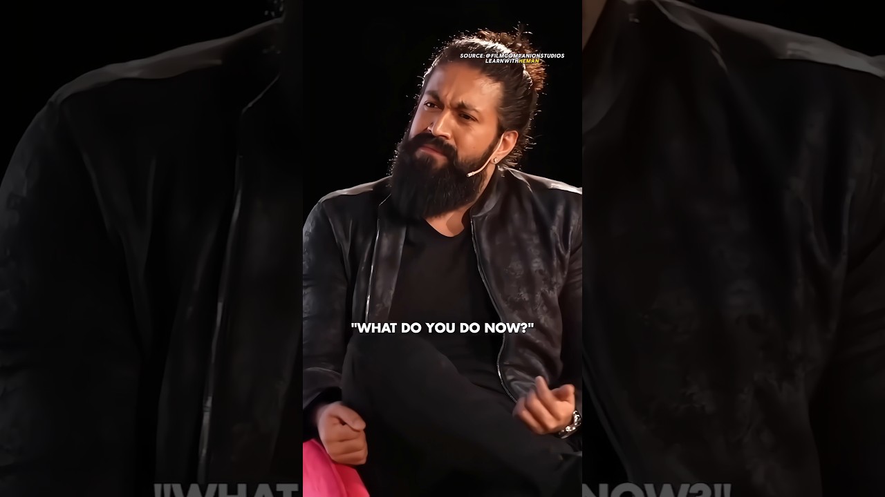YASH❤️&zwj;🔥 Reveals KGF 3 SECRETS! | Yash Interview