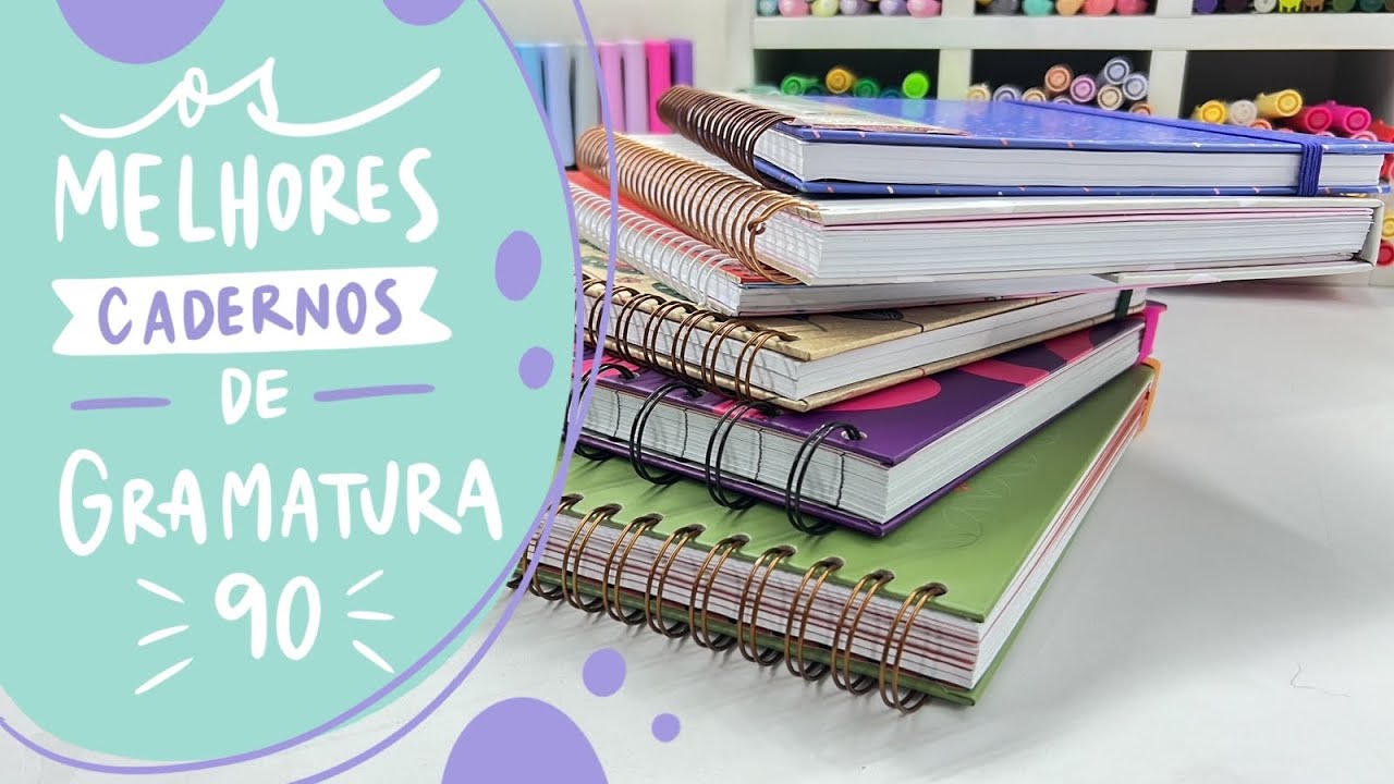 Cadernos de gramatura 90 para volta ås aulas #voltaasaulasnewjudge