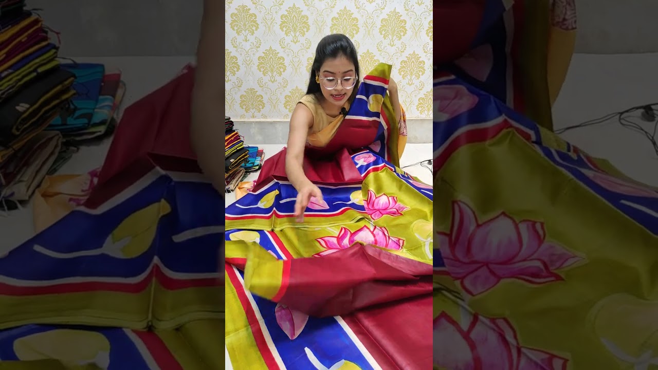 Maheswari Saree & Hand Painting Sarees Collection. Booking no 8710030592