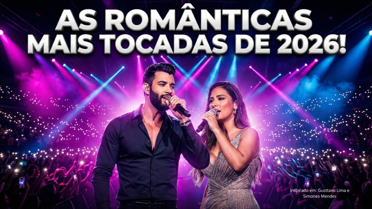 PRA OUVIR ABRAÇADO (OU BEBENDO!) 🥃💘 Modão Apaixonado 2026 [Inspirado Gusttavo Lima & Simone Mendes]