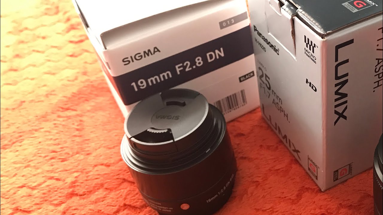 Sigma 19mm f2.8 with GH5 sample footage