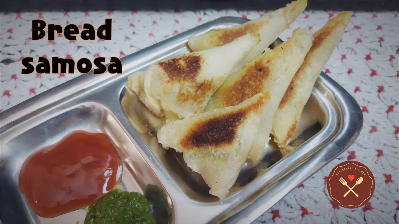 Bread samosa recipe |how to make bread samosa #rajasthanikitchen