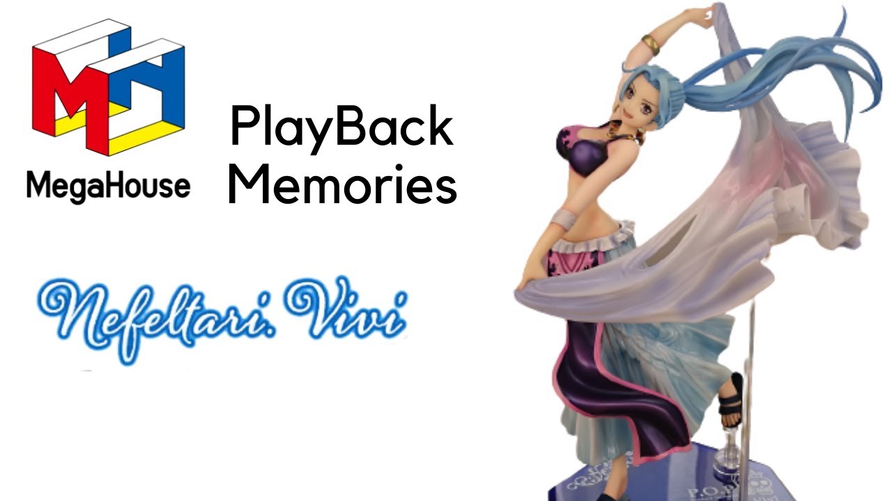 【ONE PIECE】Unboxing MegaHouse P.O.P Playback Memories Nefeltari Vivi figure ネフェルタリ ビビ フィギュア メガハウス