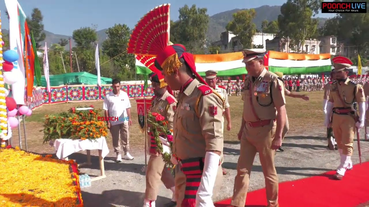 Poonch Pays Tribute To Fallen Police Heroes | Commemoration Day 2025