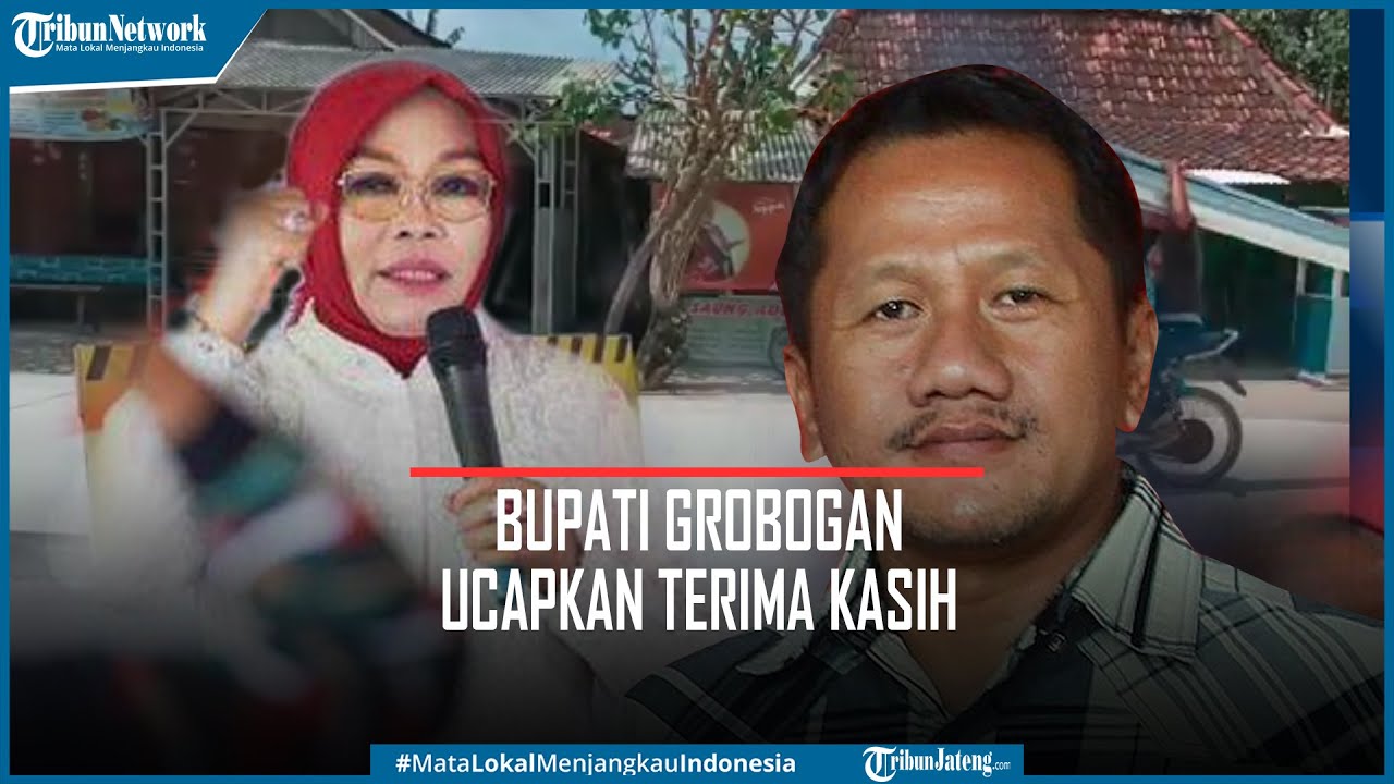 Bupati Grobogan Ucapkan Terima Kasih Crazy Rich Bangun Jalan Desa