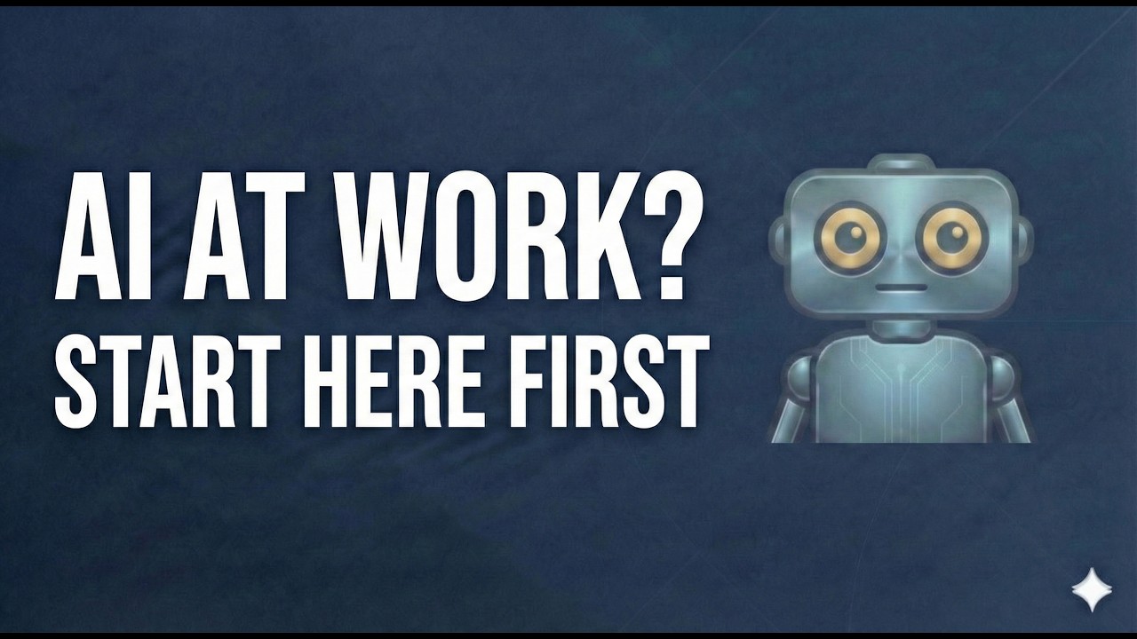 New to AI at Work? Start Here (Free 30-Day Roadmap for Professionals)