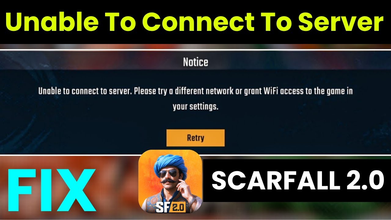 Gaming Update: ScarFall 2.0 Unable to Connect? Server Not Working? Network Fix Guide