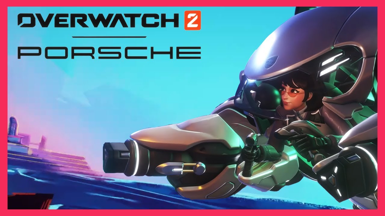 Overwatch 2 - D.VA (Porsche Skin) Gameplay & Sound Effects