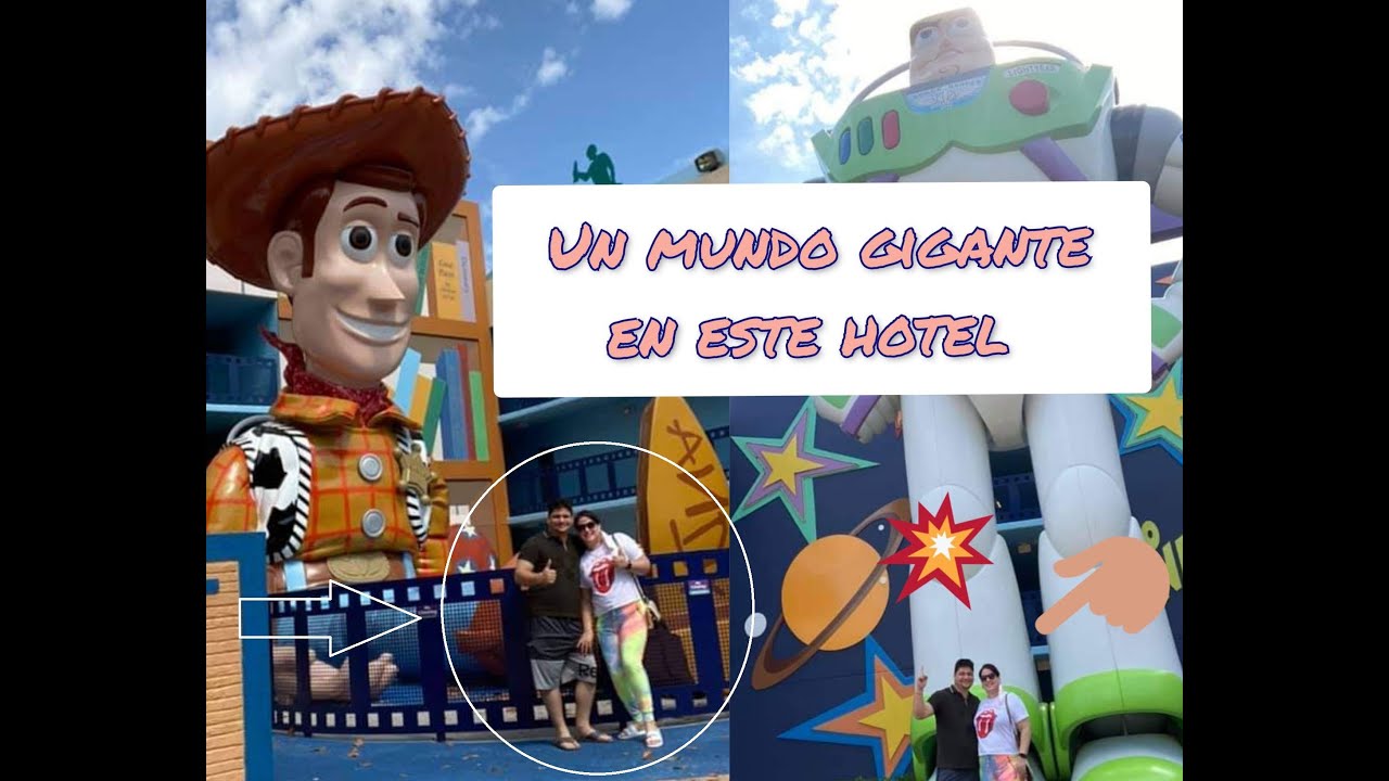 Disney's All-Star Movies Resort. BARATO. No lo vas a creer JUGUETES GIGANTES