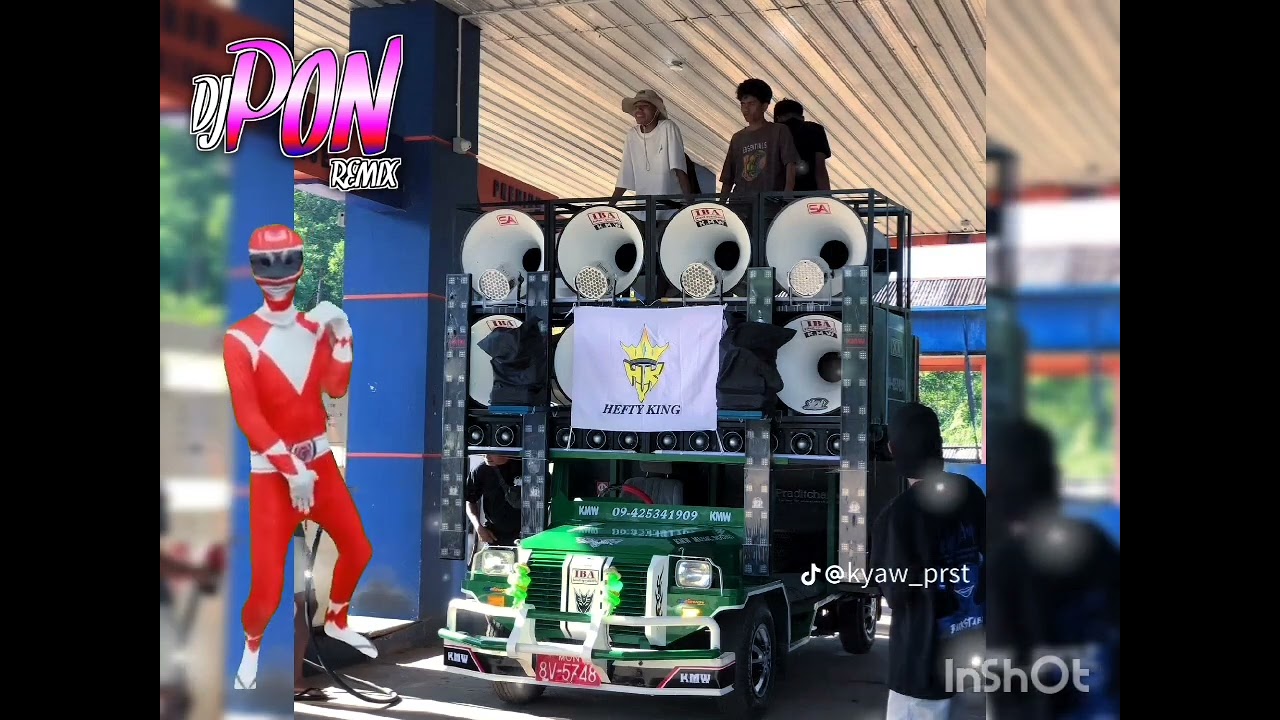 TikTok_မှာ နာမည်ကြီးနေတဲ့⚡POWER RANGER ⚡DJ PON REMIX #likeandsubscribe #djremix 