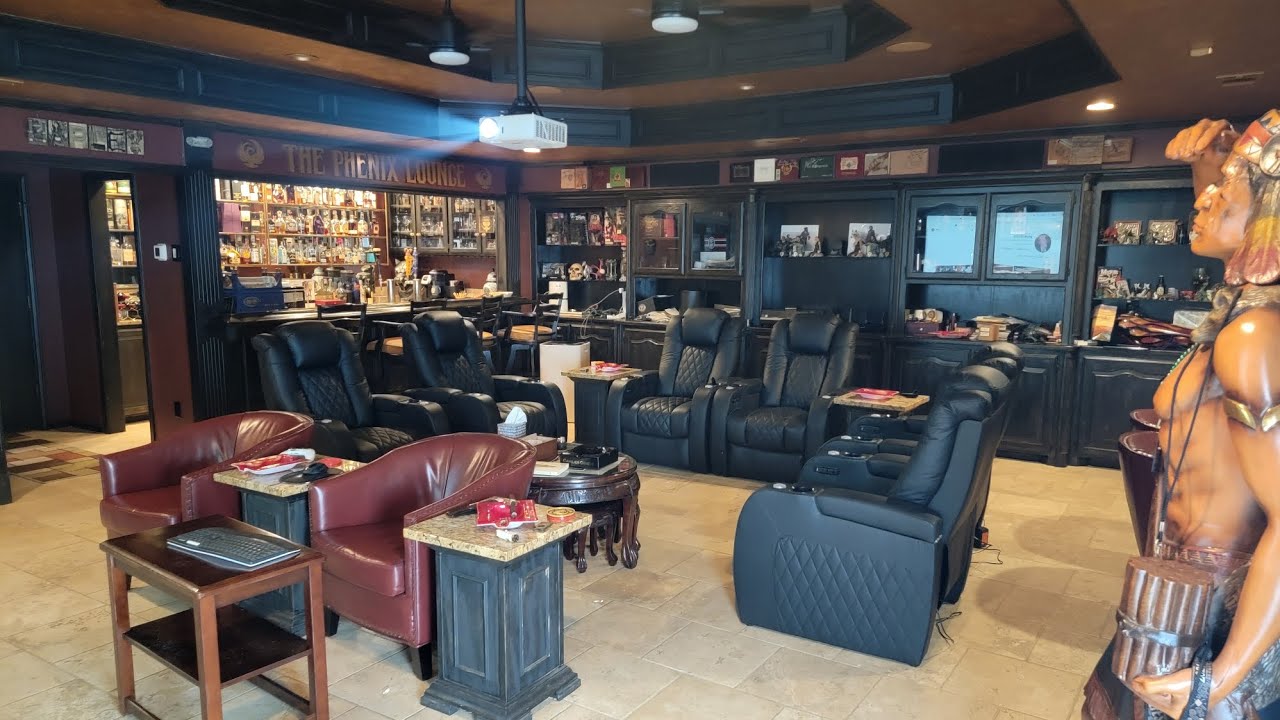 My ultimate home cigar lounge 2023 update. 