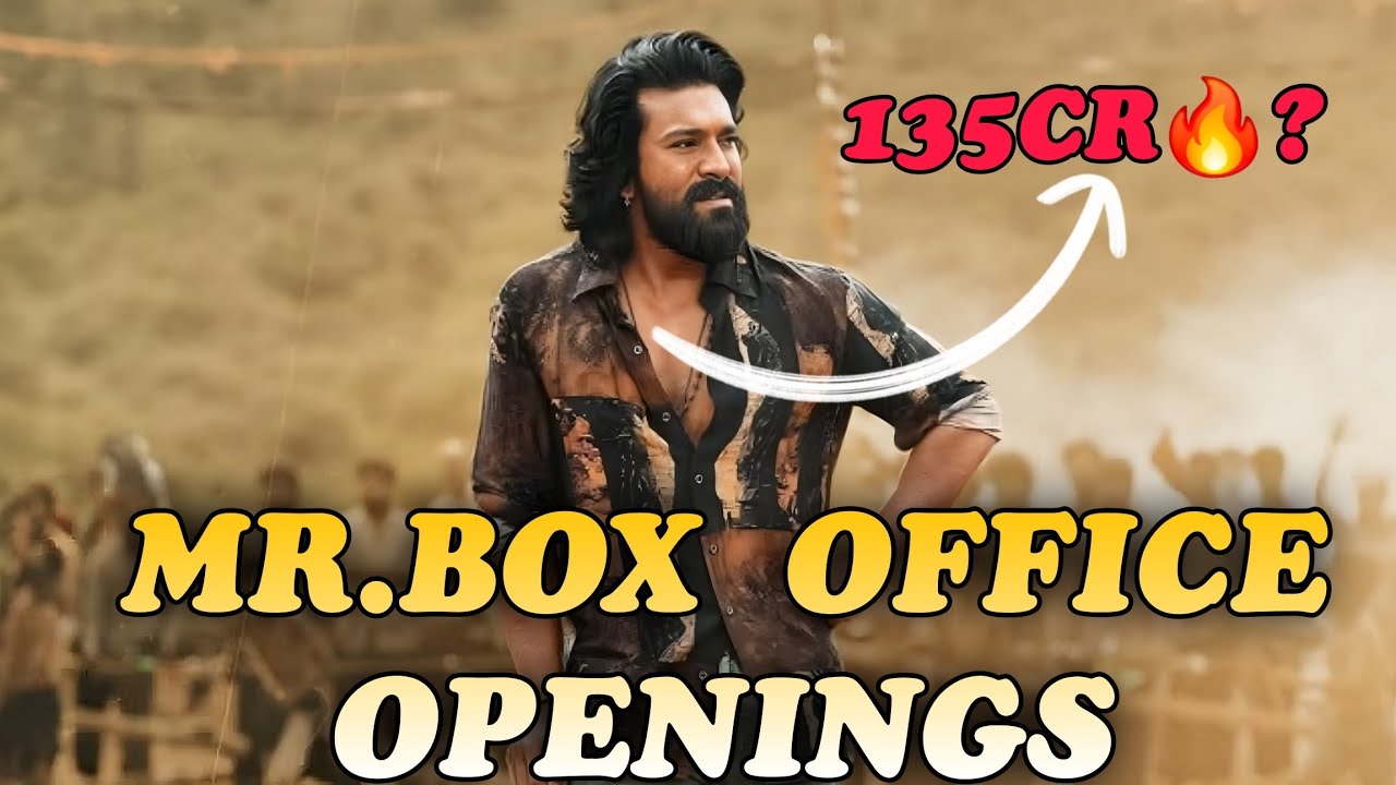 MR.Box Office Openings||Peddi First Day Area Wise Collections And Bookings||