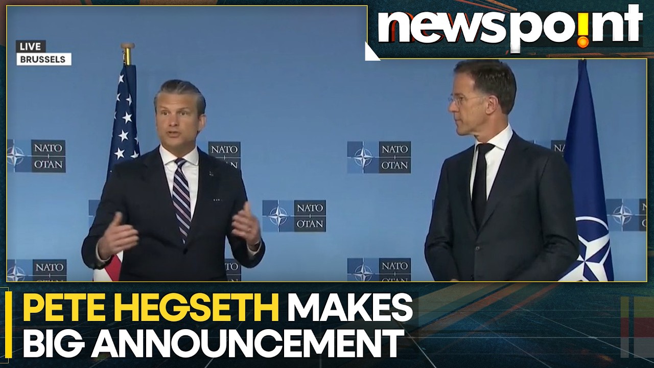 US Defense Secretary Pete Hegseth Makes Important Announcement In Brussels | WION Newspoint