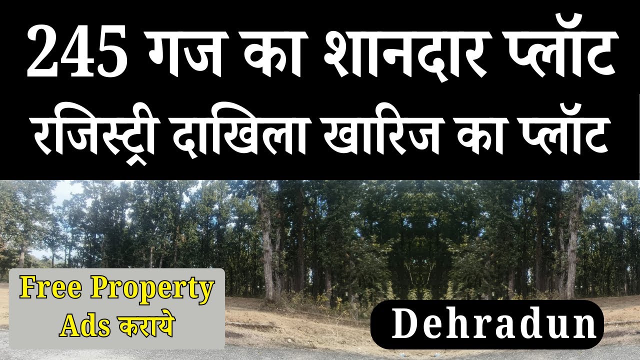 245y Plot For Sale in Dhaulas - Dehradun - Low Budget Plot - Property in Dehradun