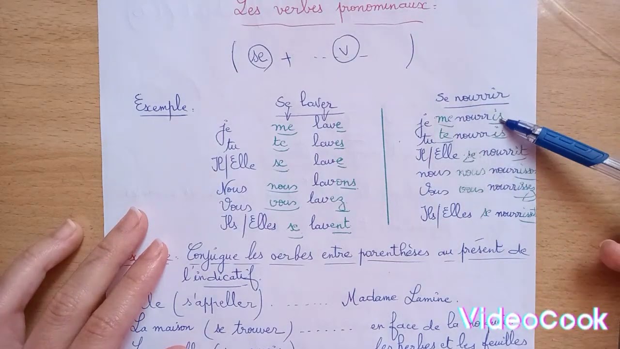Les verbes pronominaux 5AP