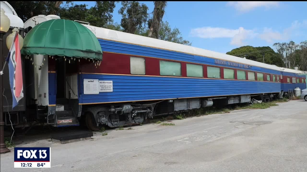 Climb aboard 'Bob's Train' for a unique Sarasota dining experience