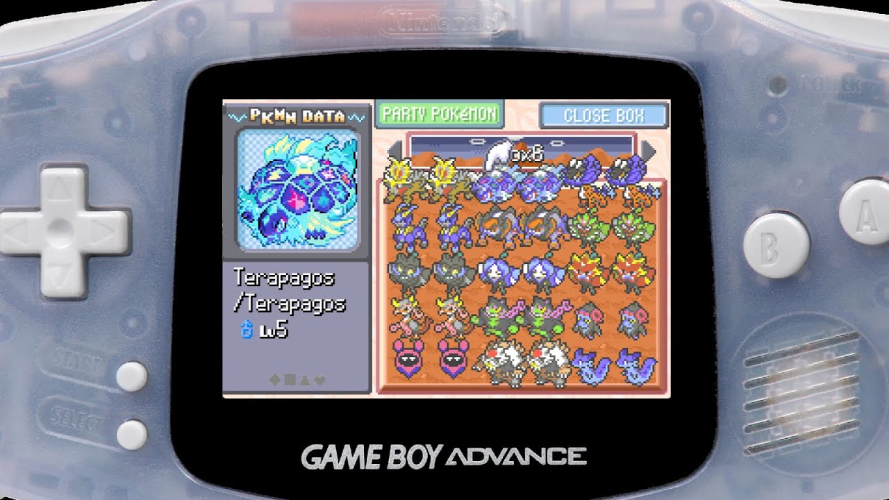 SAVE FILE POKEMON RADICAL RED 4.1 (START OF GAME)