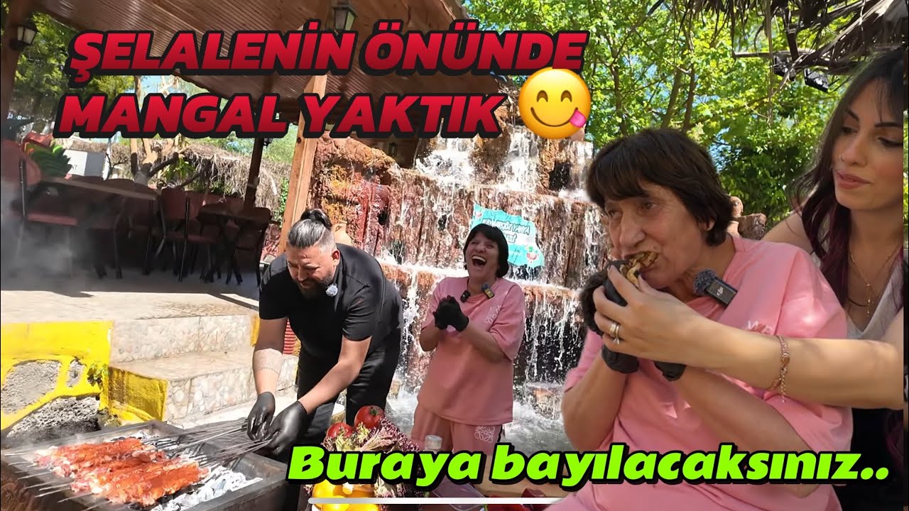 ŞELALE ÖNÜNDE MANGAL 🥩🥩🥩🥳