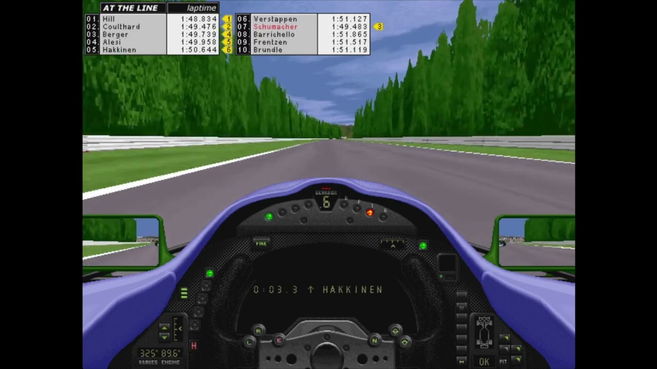 F1 | Grand Prix 2, race 2 at Hockenheim (1994, 45% race), from last to 5th
