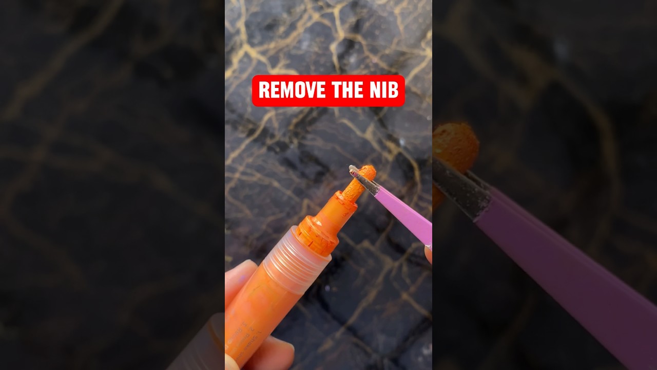 Fixing dried out Acrylic Marker! 🤯 