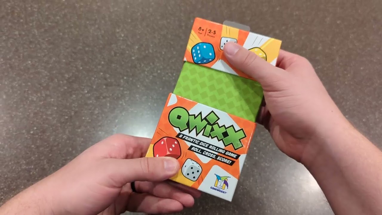Qwixx Dice Rolling Game - My Thoughts